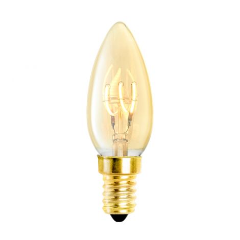 LED Bulb Goldline Candle 3W E14 set of 4