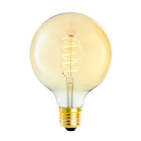 LED Bulb Goldline Globe 4W E27 set of 4