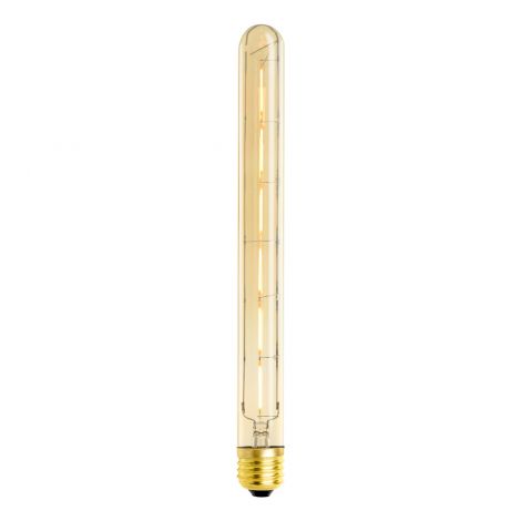 LED Bulb Goldline Tubular 6W E27 set of 4