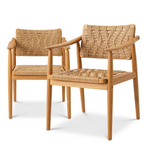 Outdoor Dining Chair Coral Bay set of 2